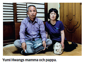 Yumi Hwangs pappa och mamma