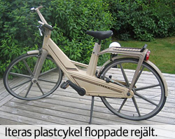 plastcykel