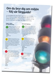 Råd & Röns färgguide, bild ur tidningen